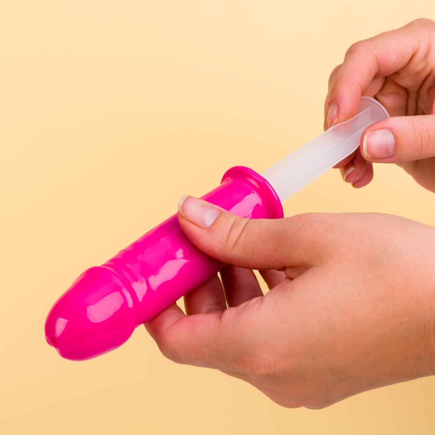 Piemel spuit voor shotjes