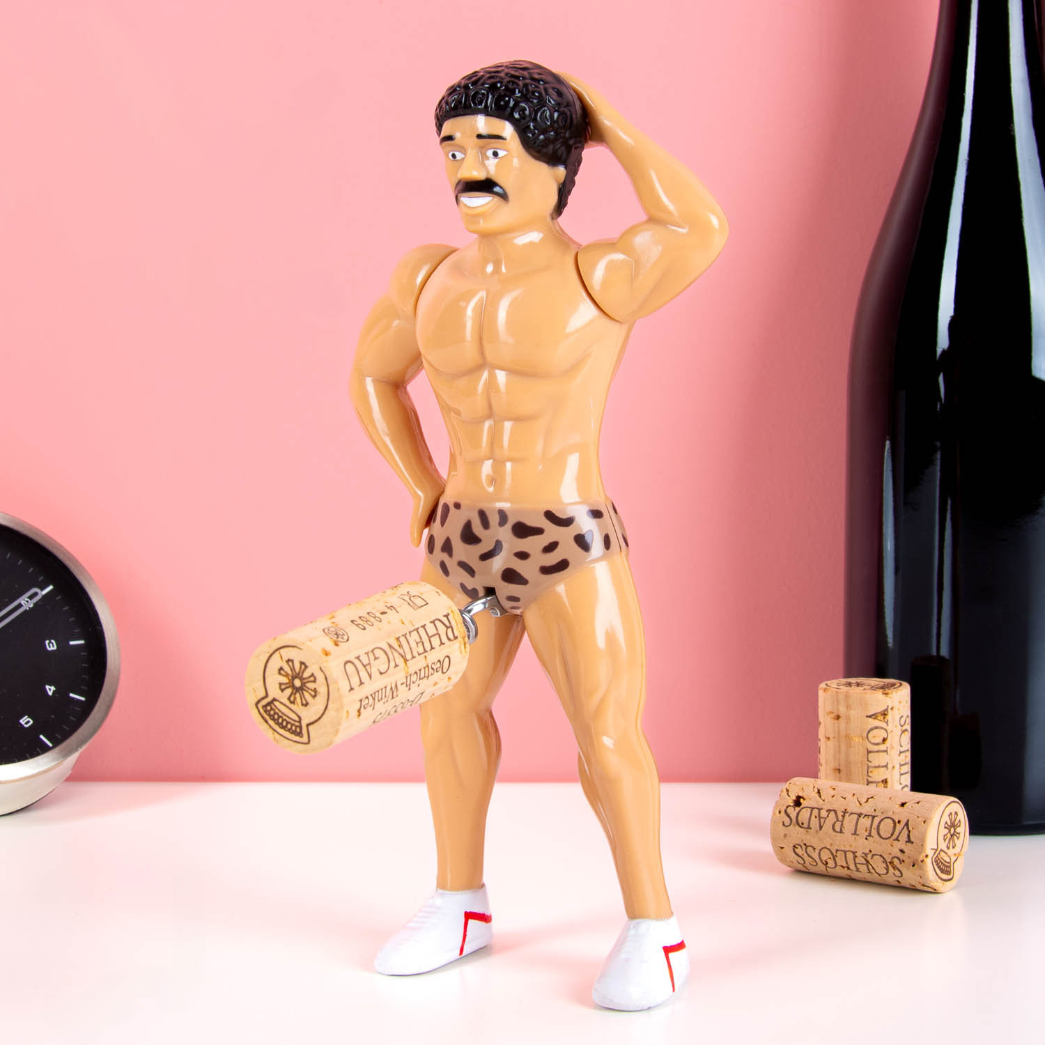 Retro man kurkentrekker