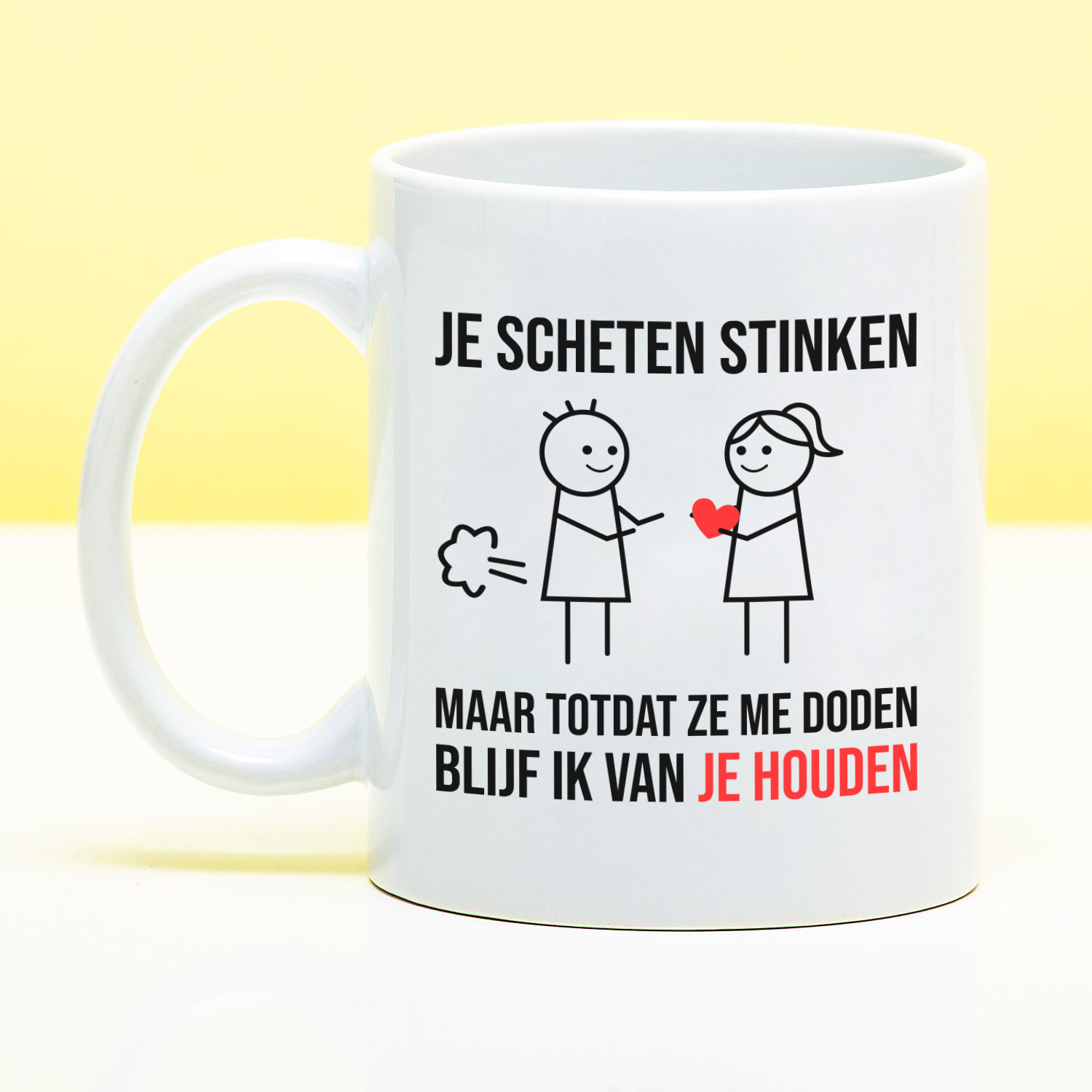 Mok Je scheten stinken