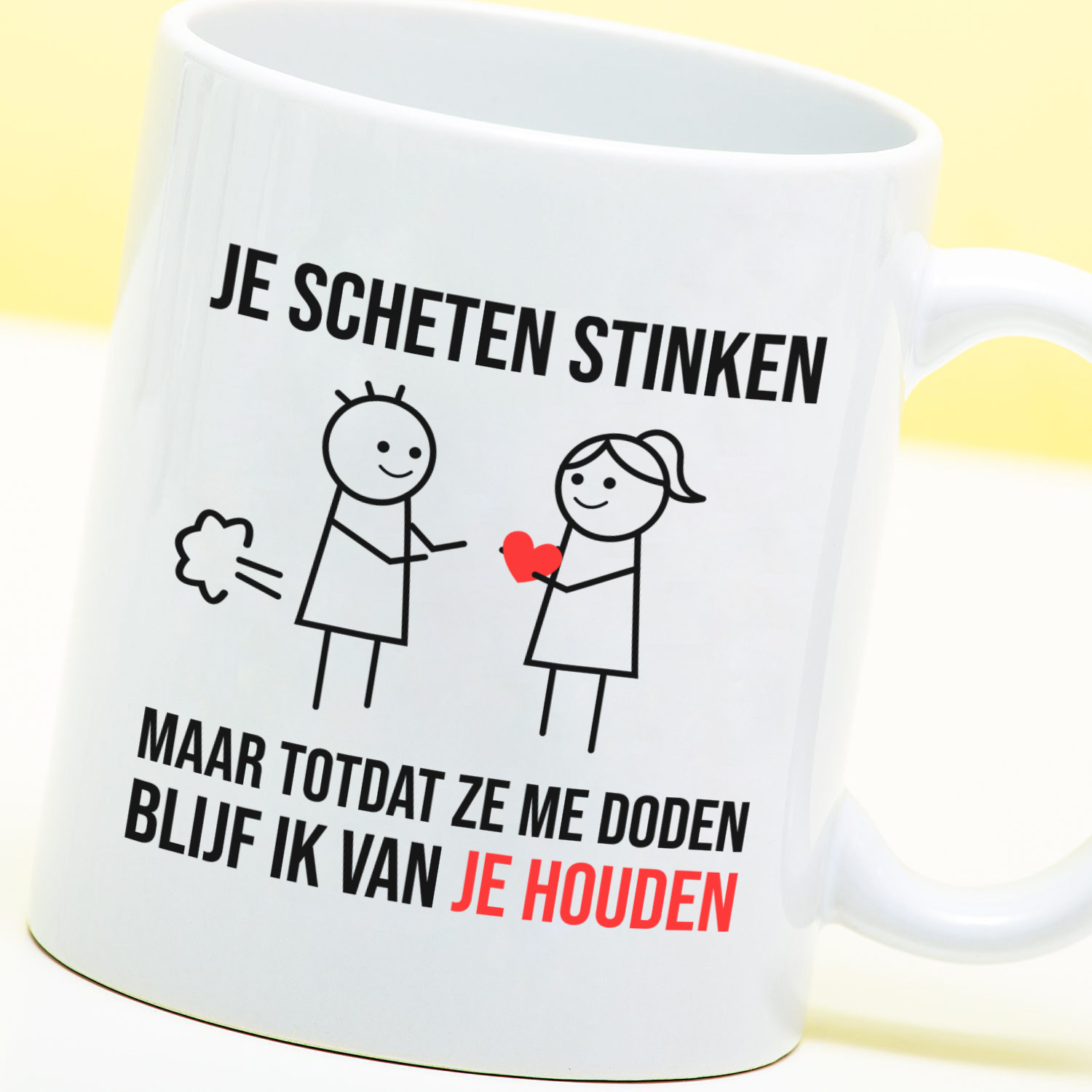 Mok Je scheten stinken