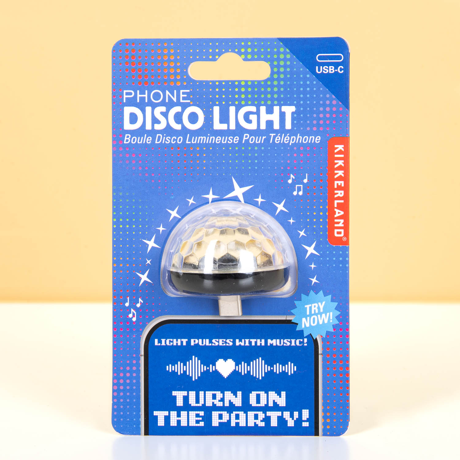 USB-C smartphone discolamp