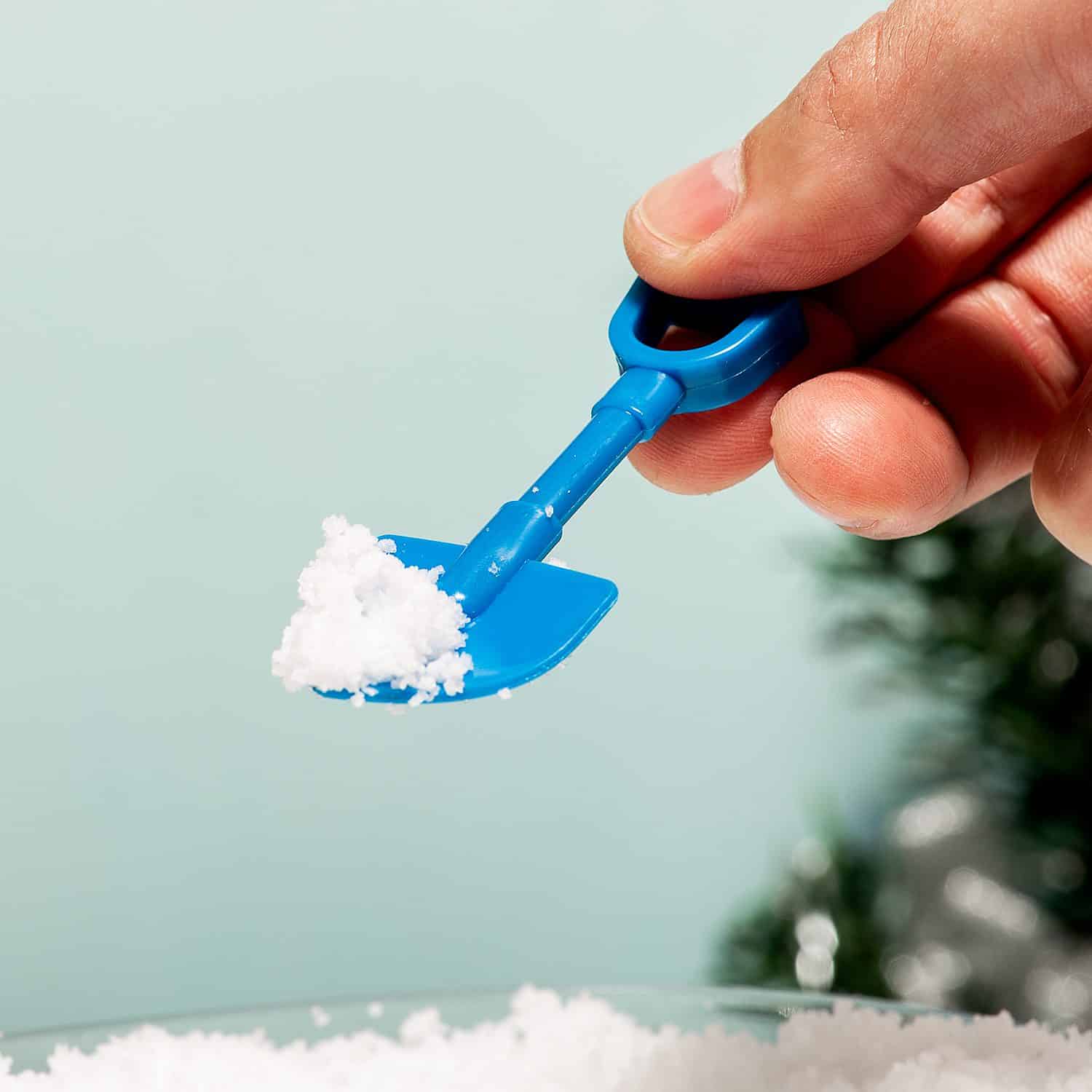 Magische sneeuw in een blikje