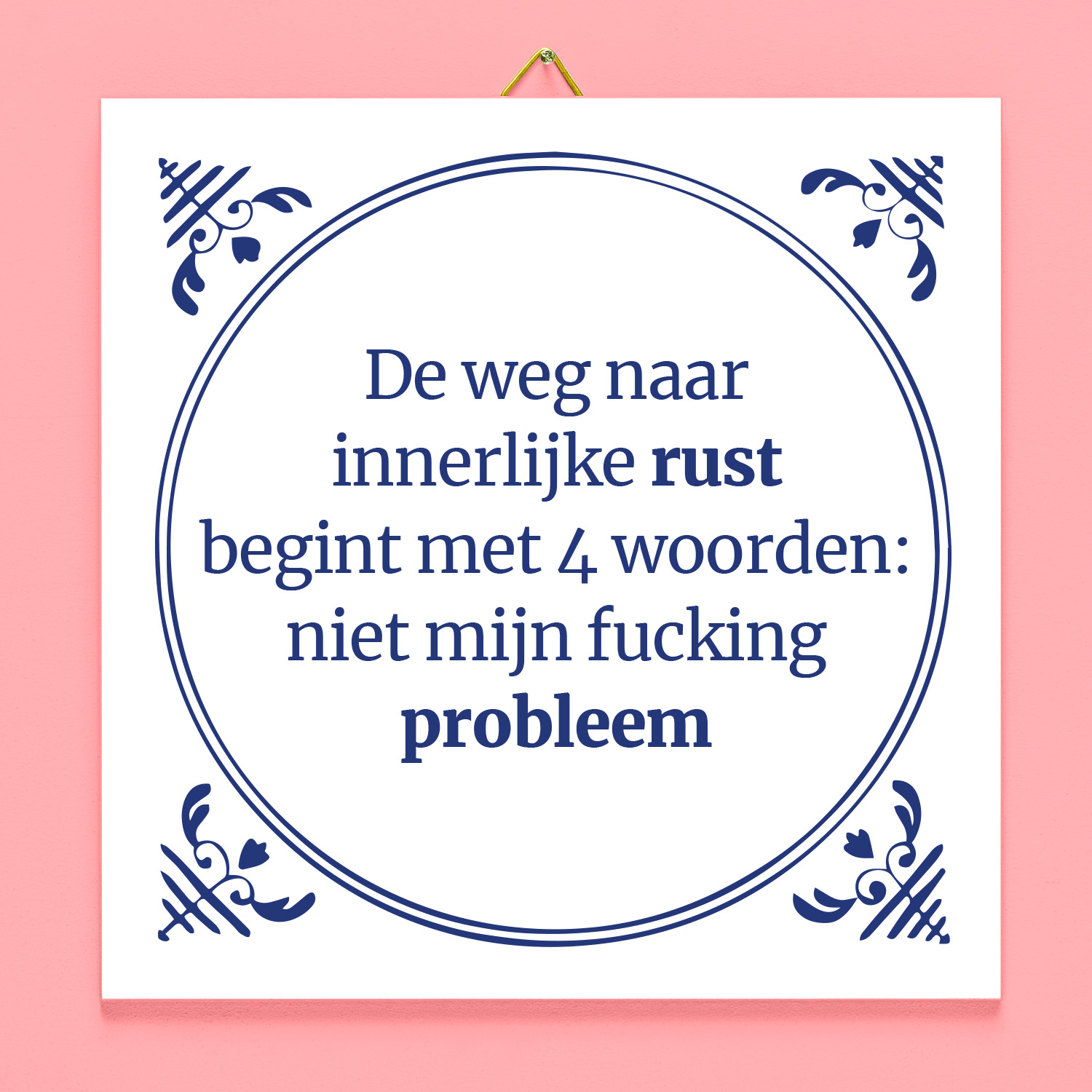 Tegeltje De weg naar innerlijke rust