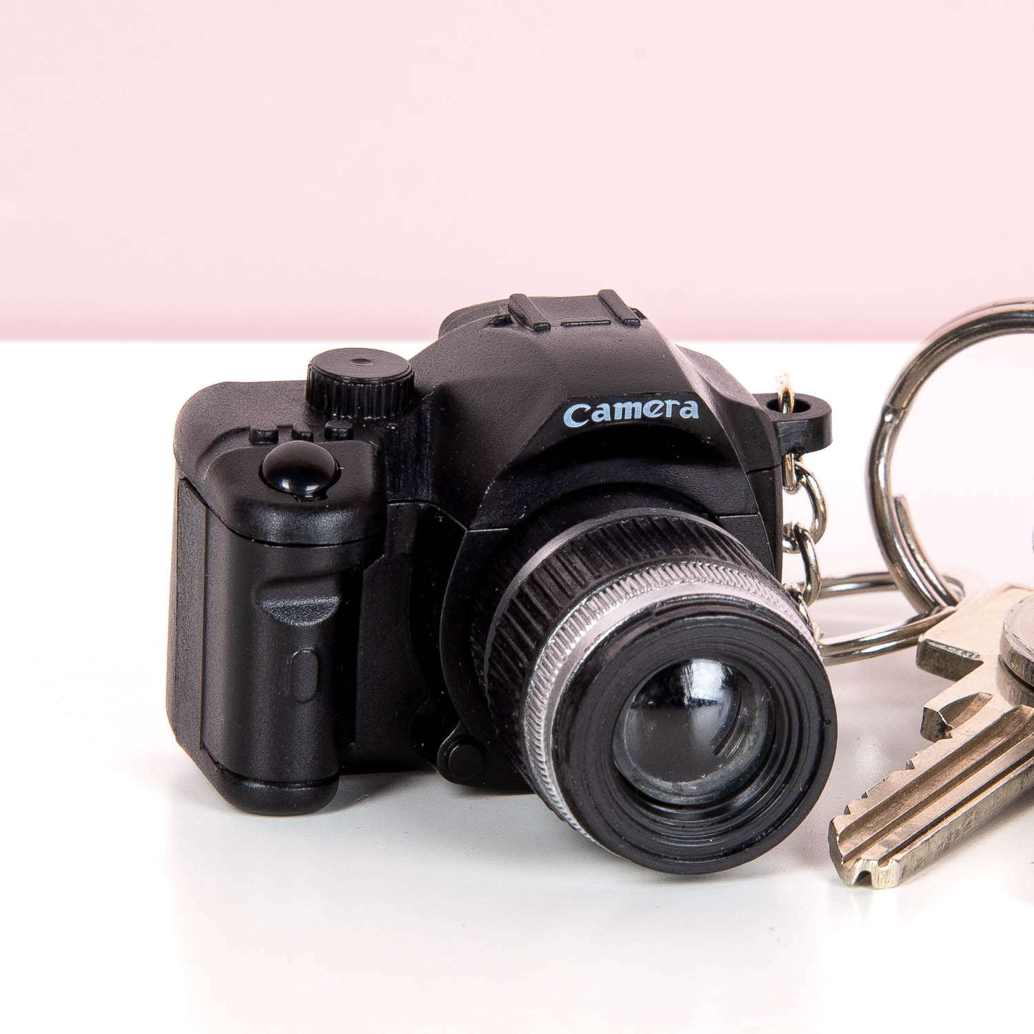 Camera sleutelhanger met geluid en licht