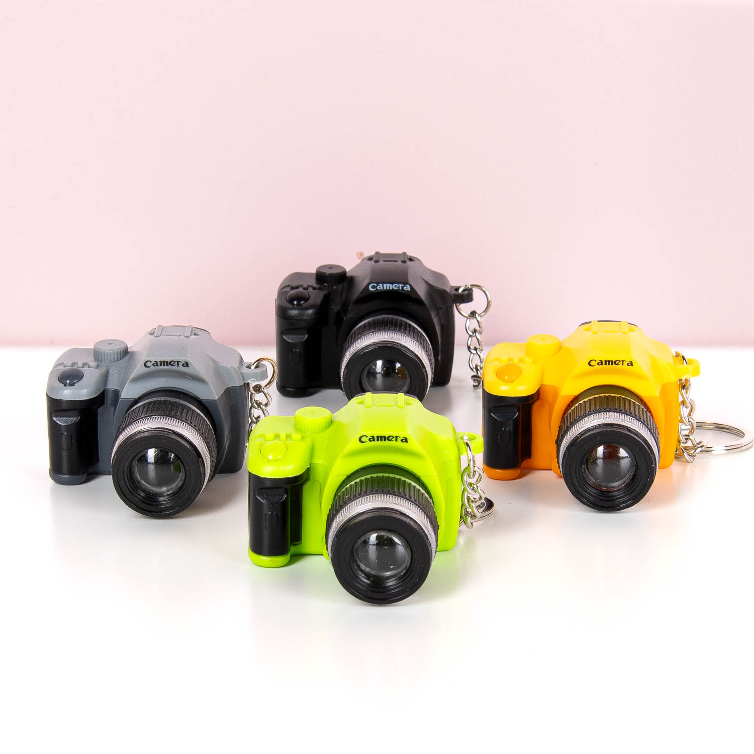 Camera sleutelhanger met geluid en licht