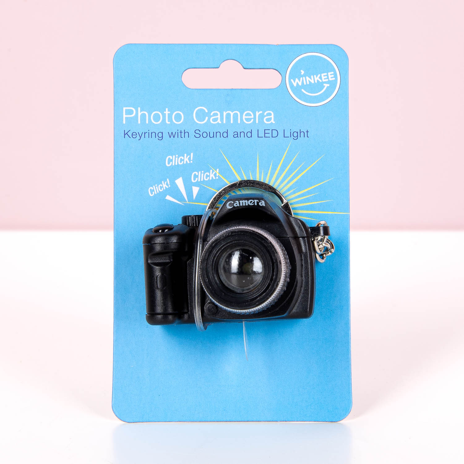 Camera sleutelhanger met geluid en licht