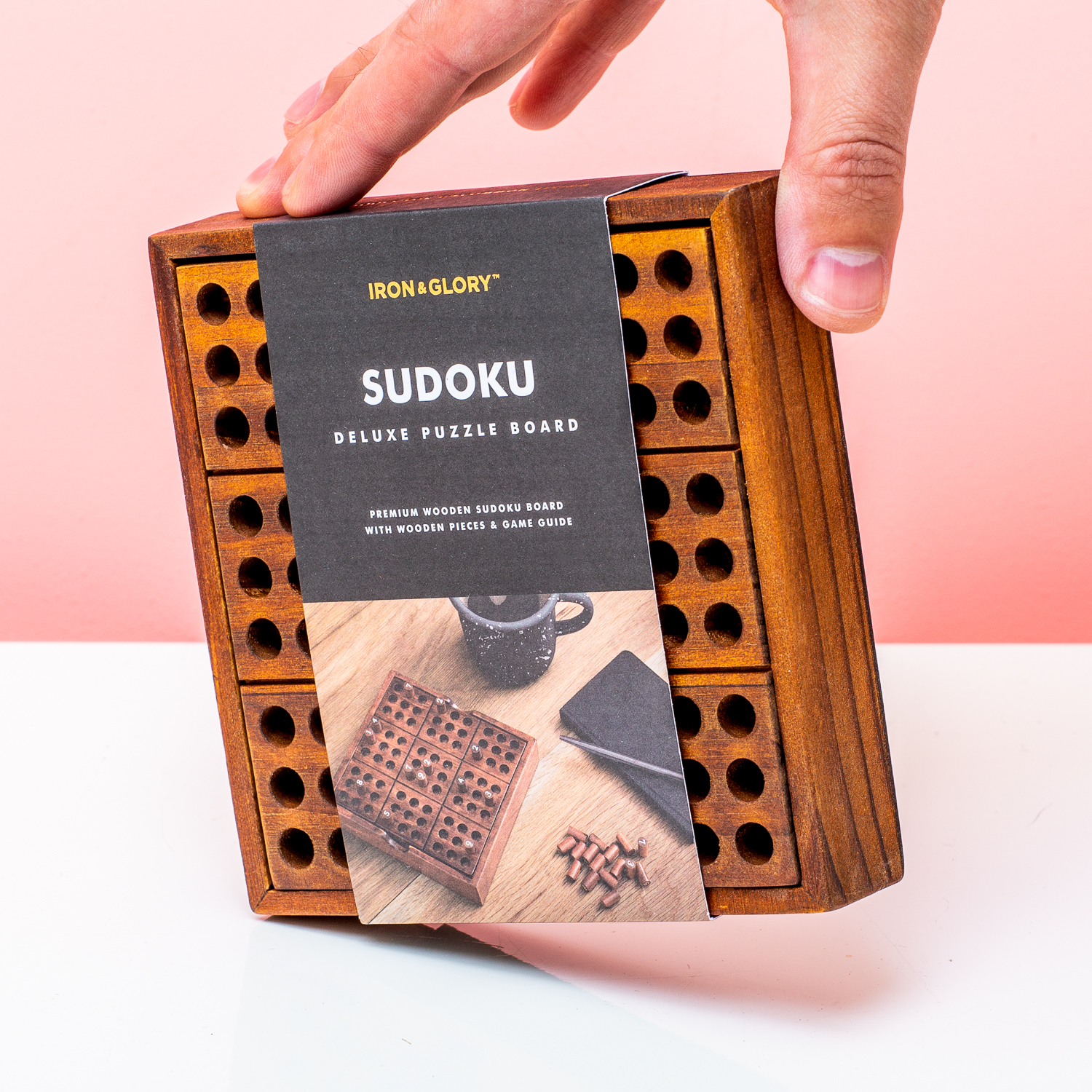 Houten sudoku spel