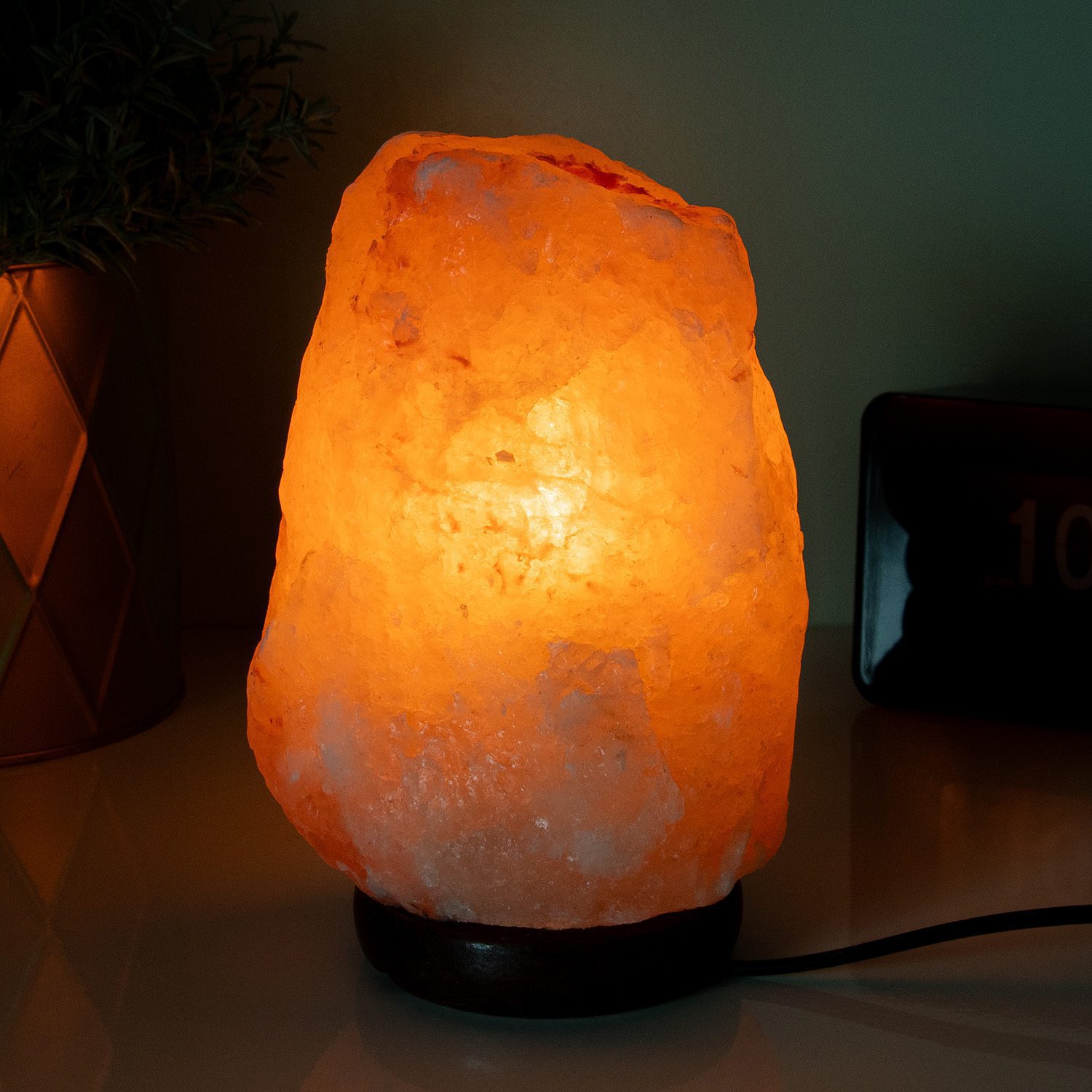 Himalaya zoutlamp met dimmer