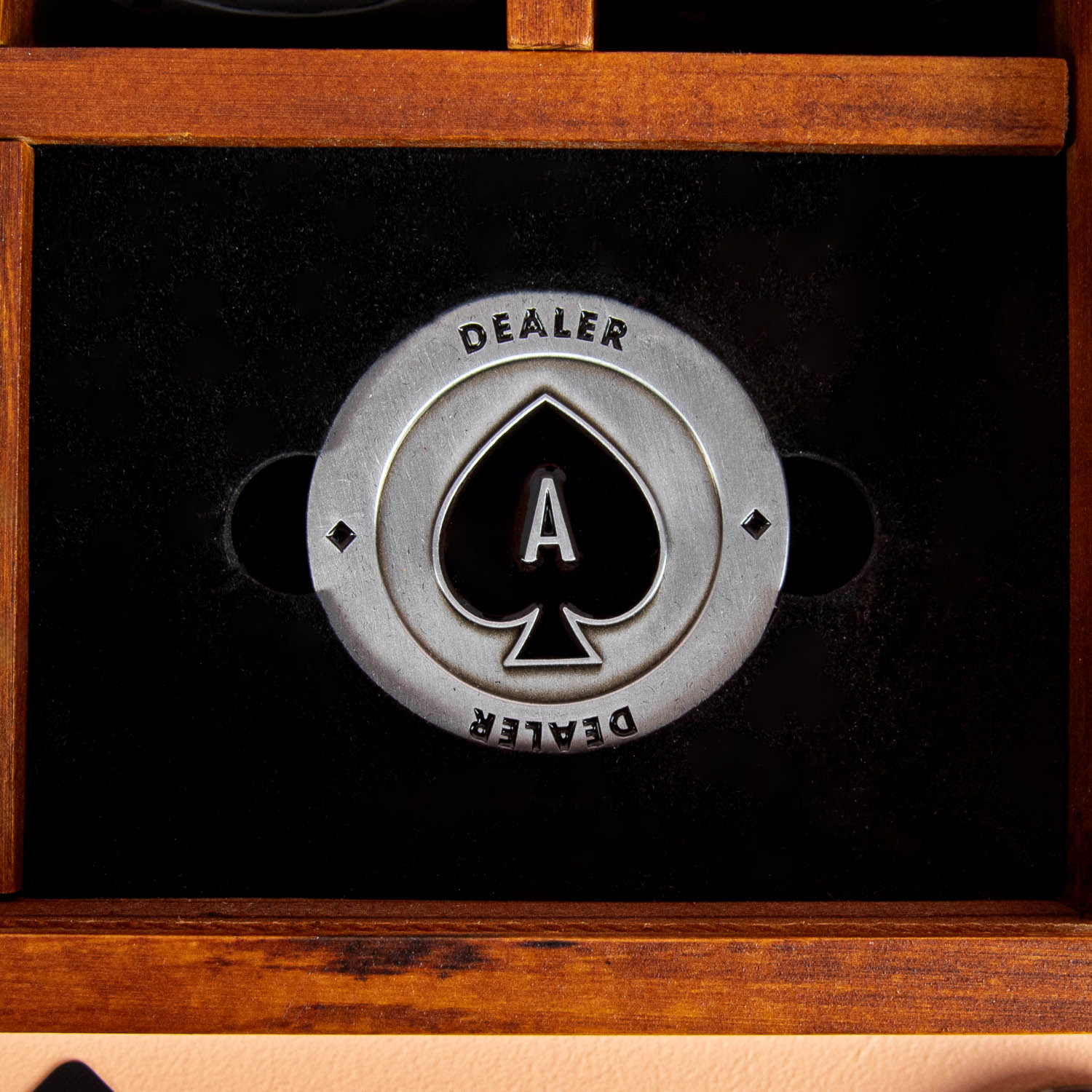 Luxe houten pokerset