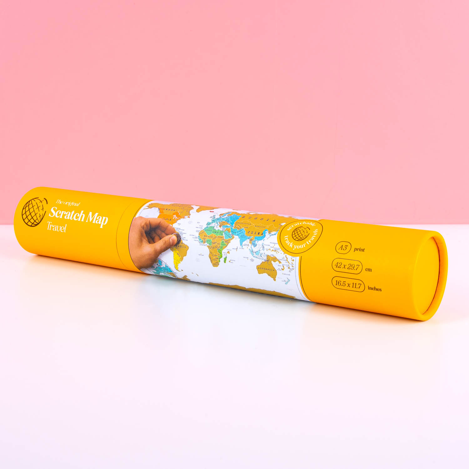 Scratch Map reiseditie kraswereldkaart