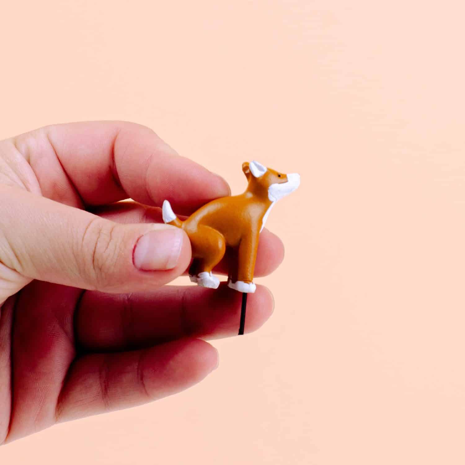 Bloempot honden (set van 4) - extra afbeelding