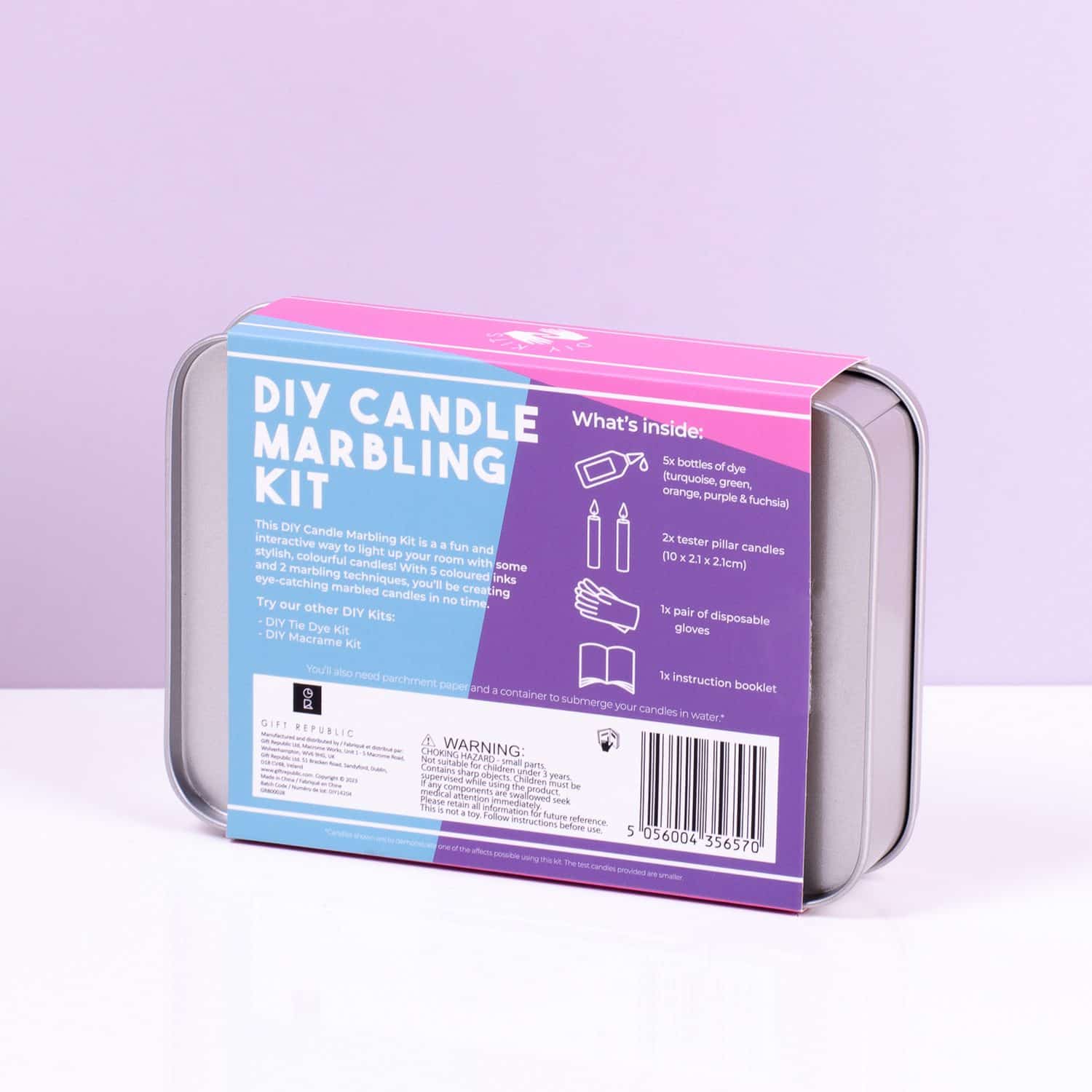 DIY kaars kleur set
