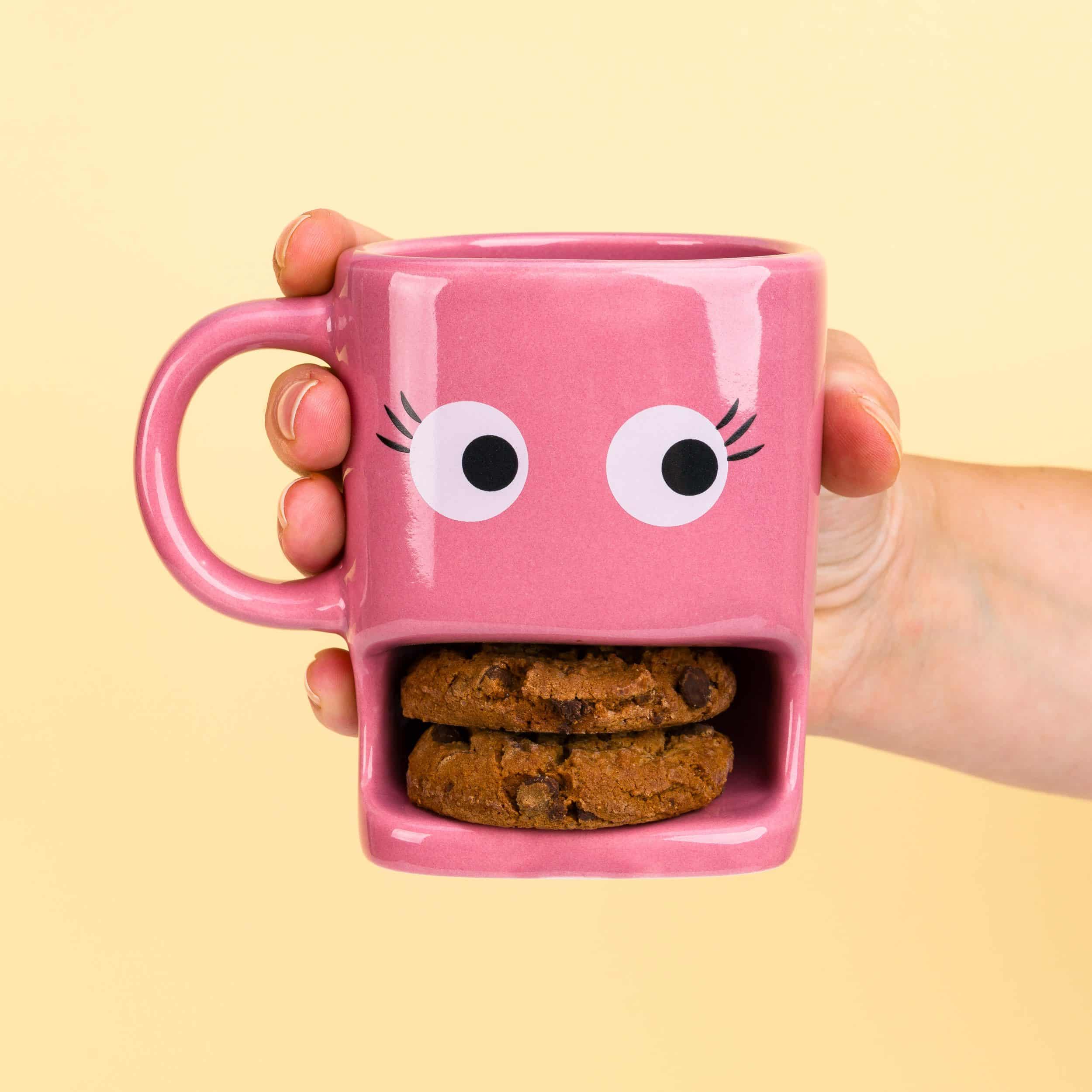 Koekjesmok Met Ogen- Roze afbeelding 1