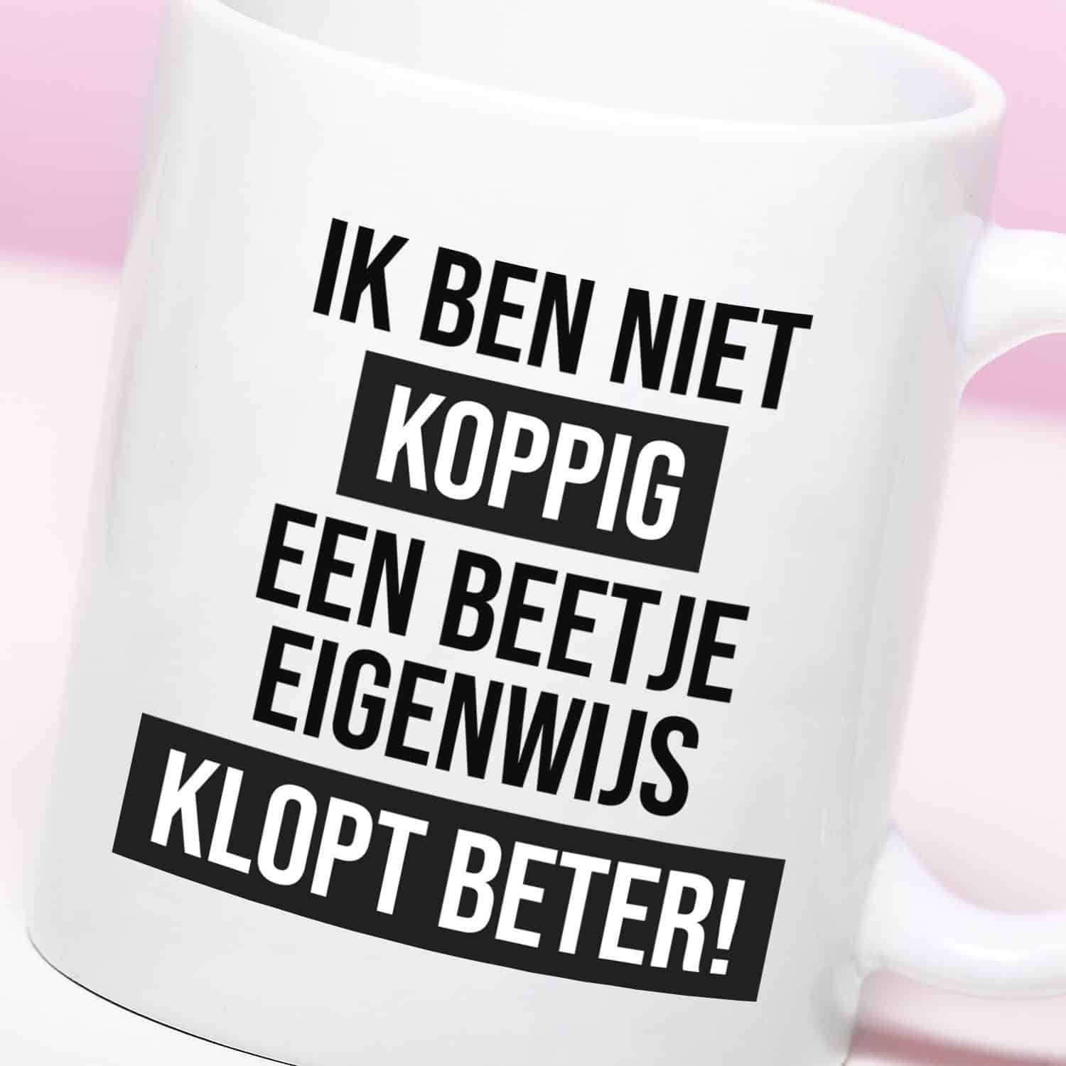 Mok Een beetje eigenwijs