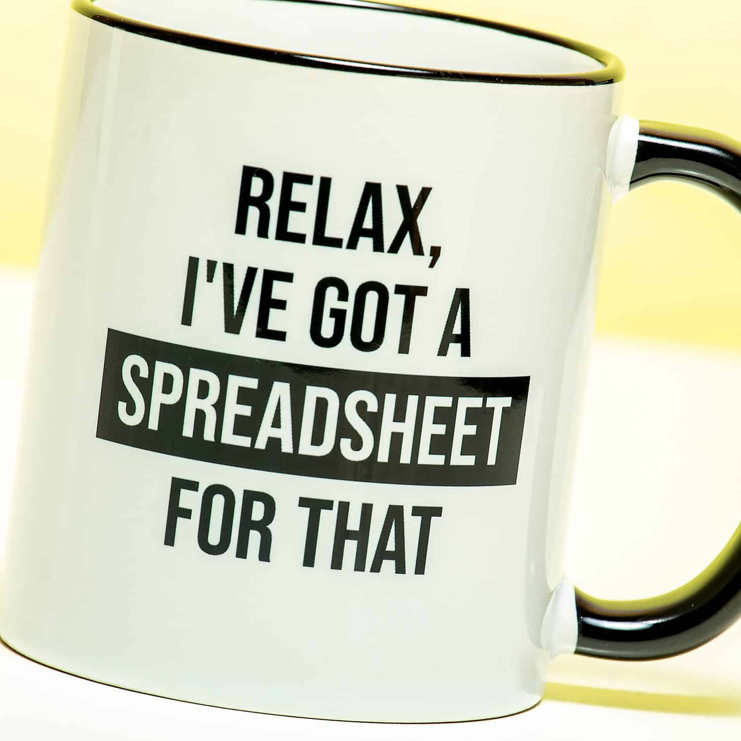 Mok I've got a spreadsheet for that
