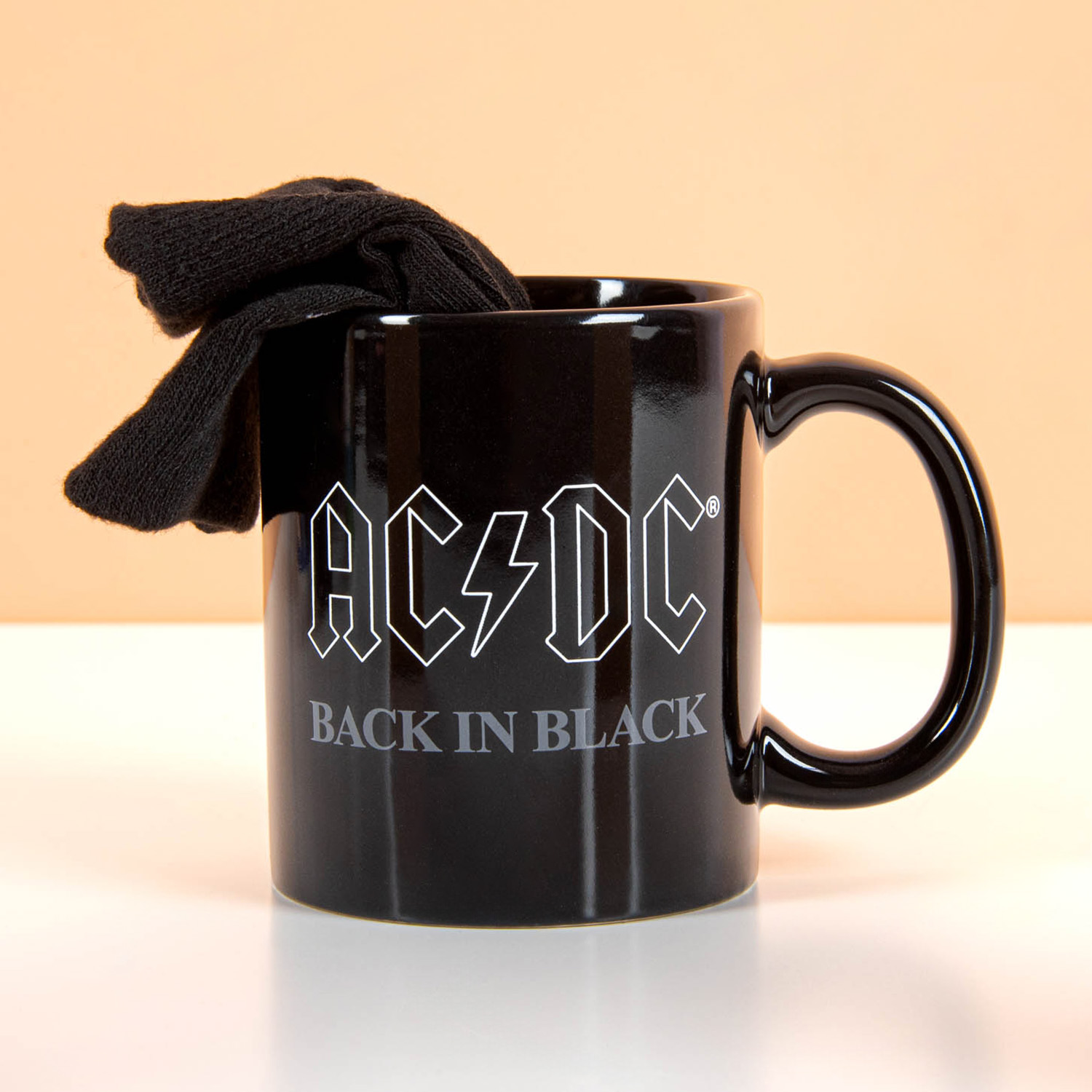 AC/DC mok en sokken cadeauset