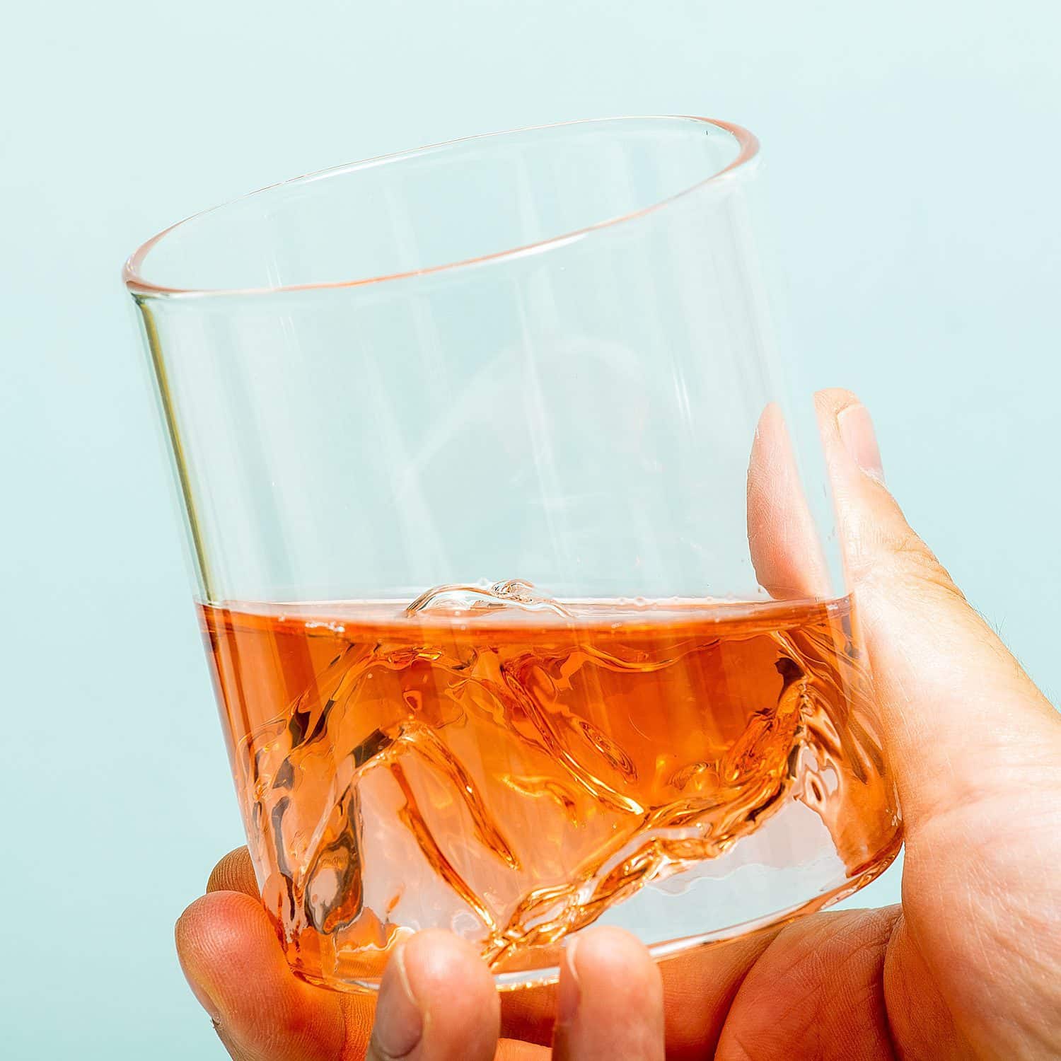 Whiskey glas on the rocks