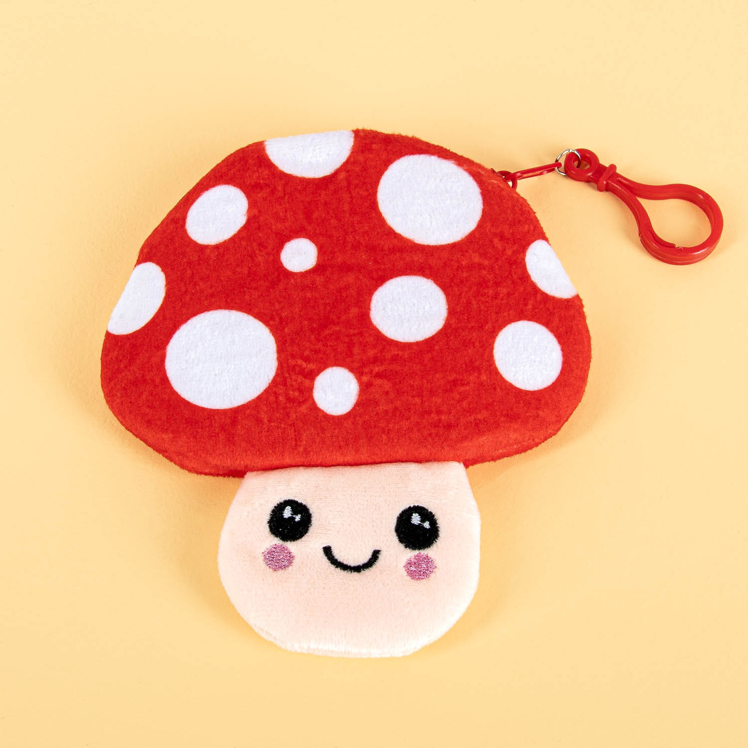 Kawaii paddenstoel portemonneetje