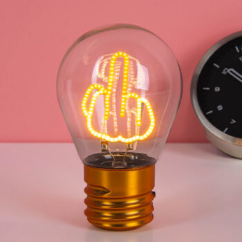 Middelvinger lamp