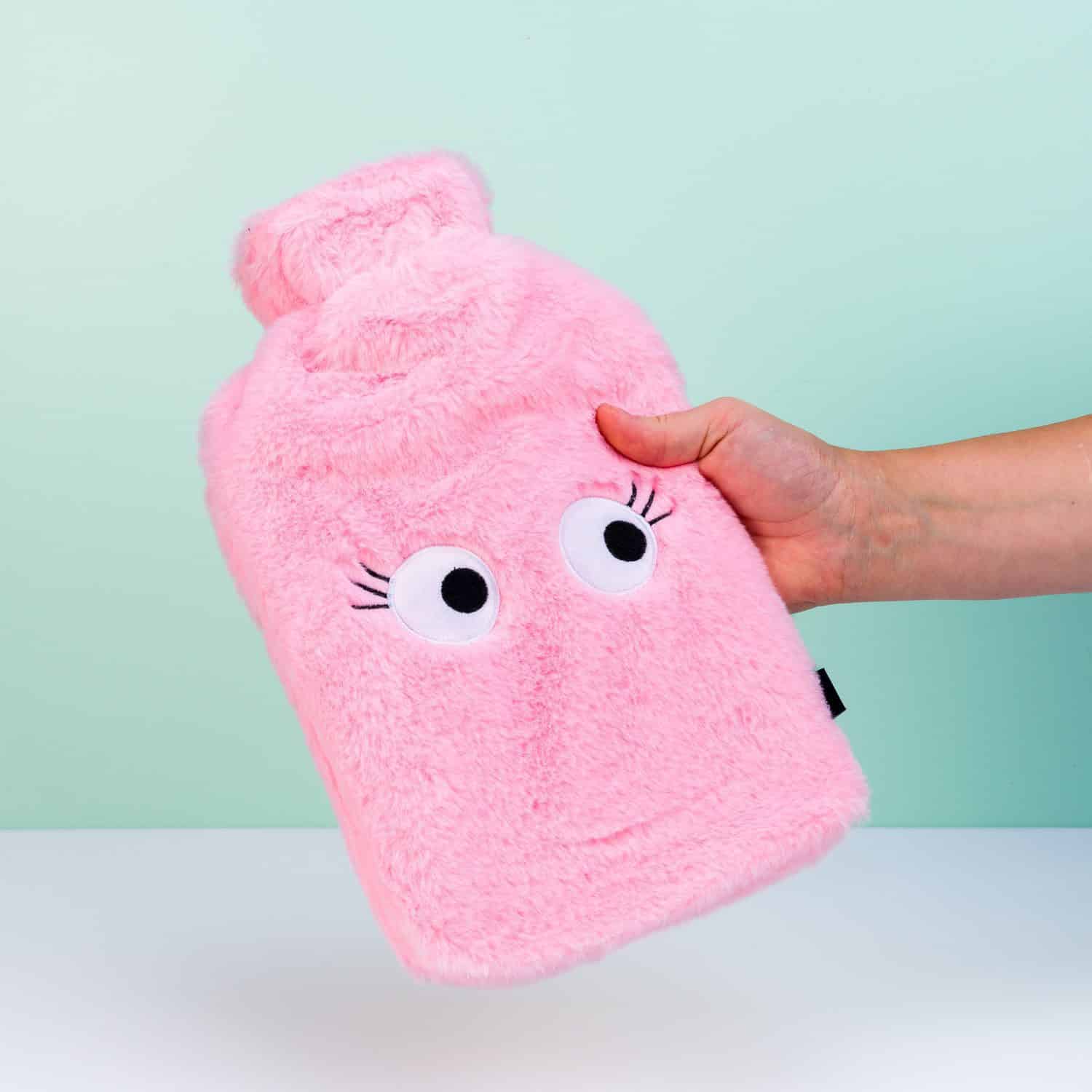Roze kruik met ogen