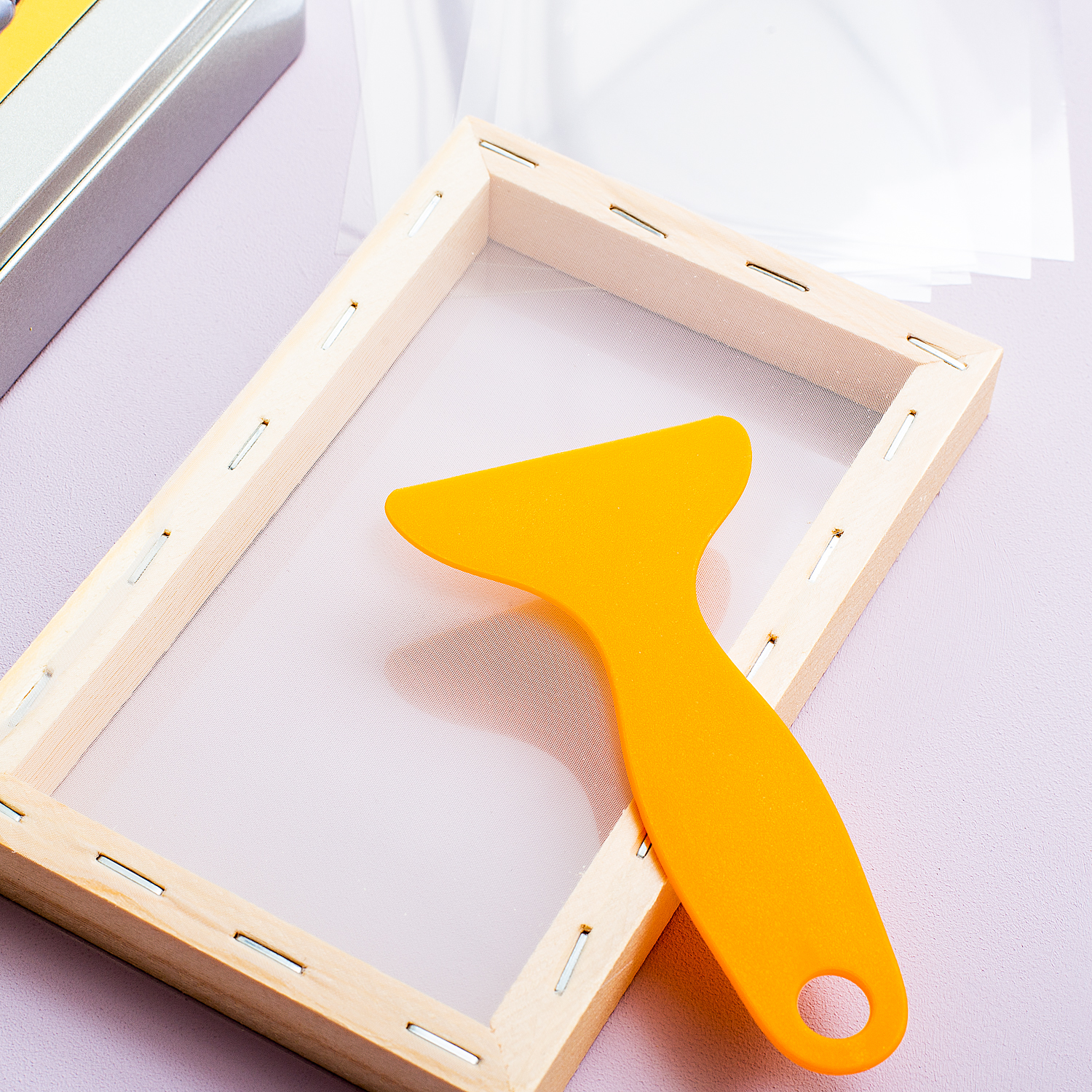 DIY zeefdruk kit