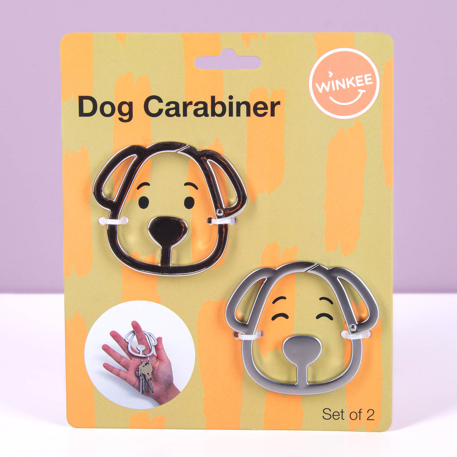 Hond karabijnhaken (set van 2)
