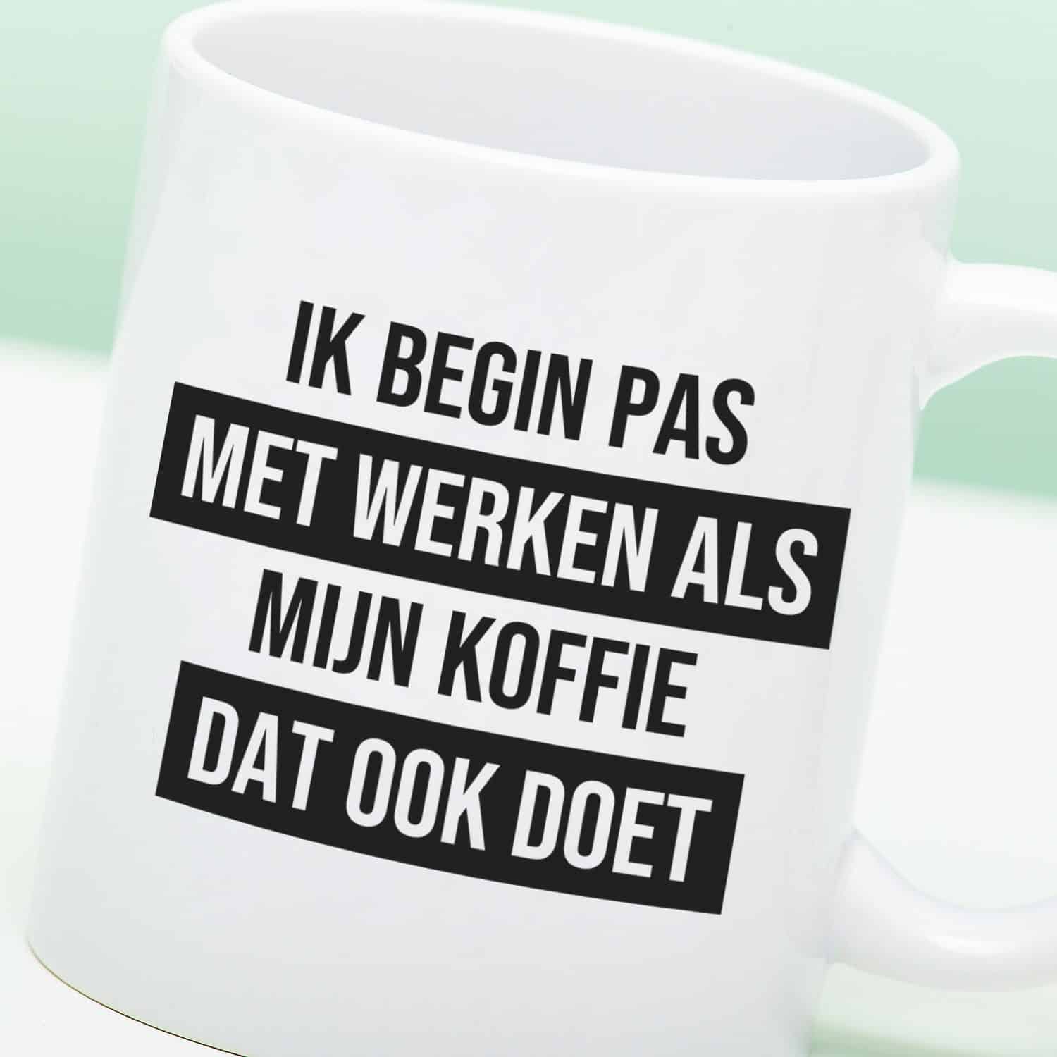 Mok Ik begin pas met werken