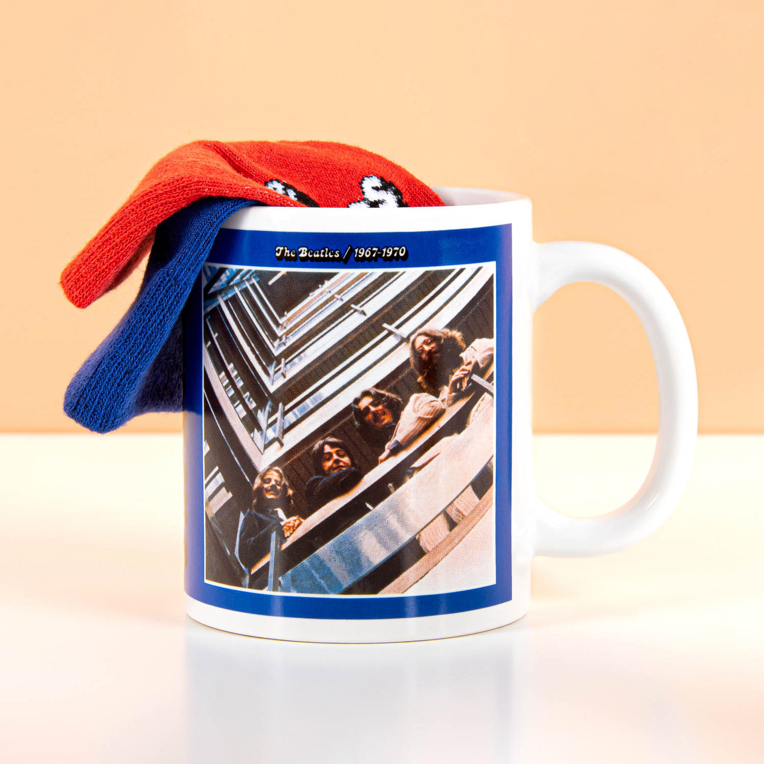 The Beatles mok en sokken cadeauset