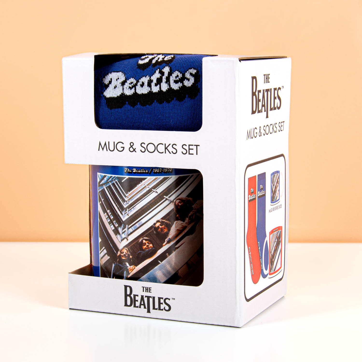 The Beatles mok en sokken cadeauset