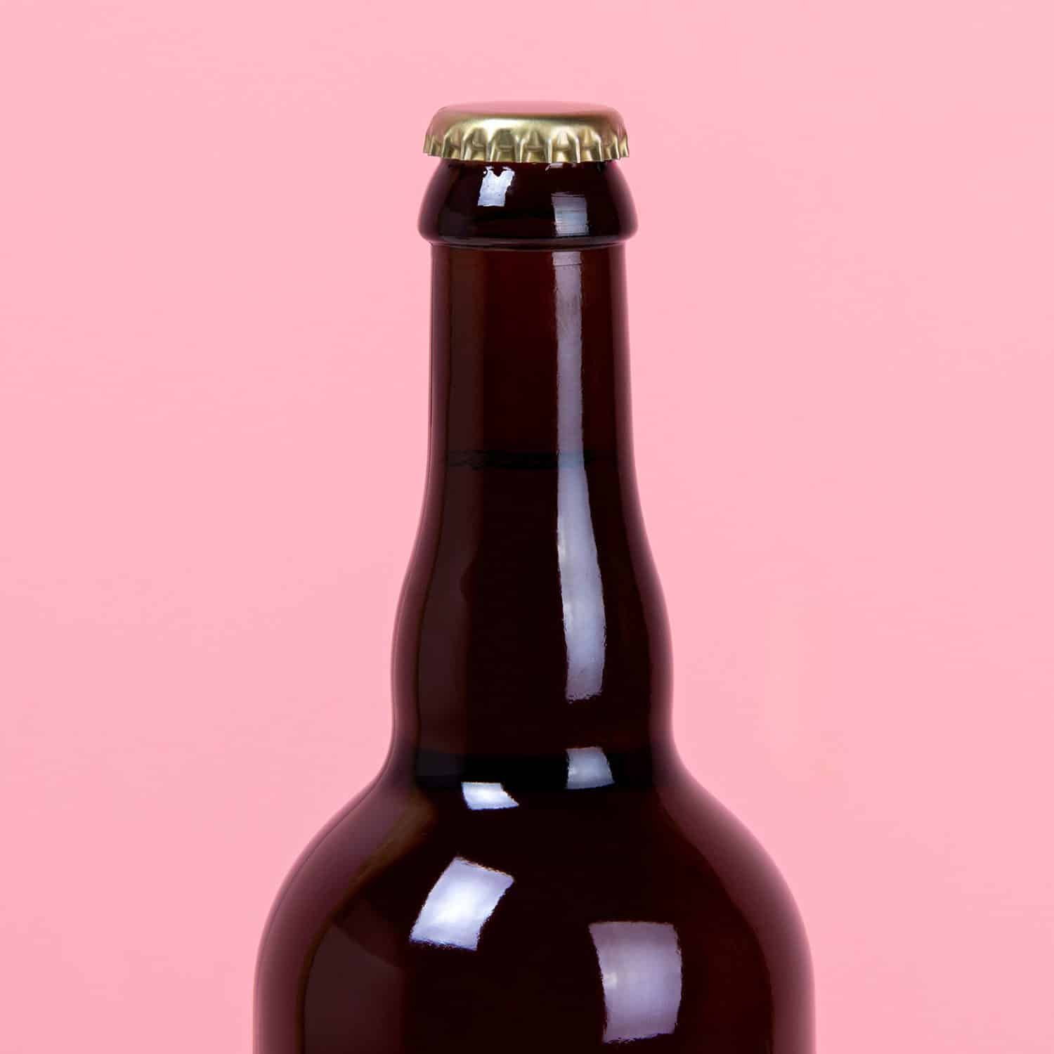 Gepersonaliseerde bierfles met eigen tekst (750 ml)