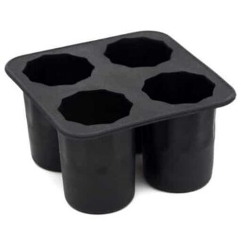 Shotglaasjes van ijs - Zwart