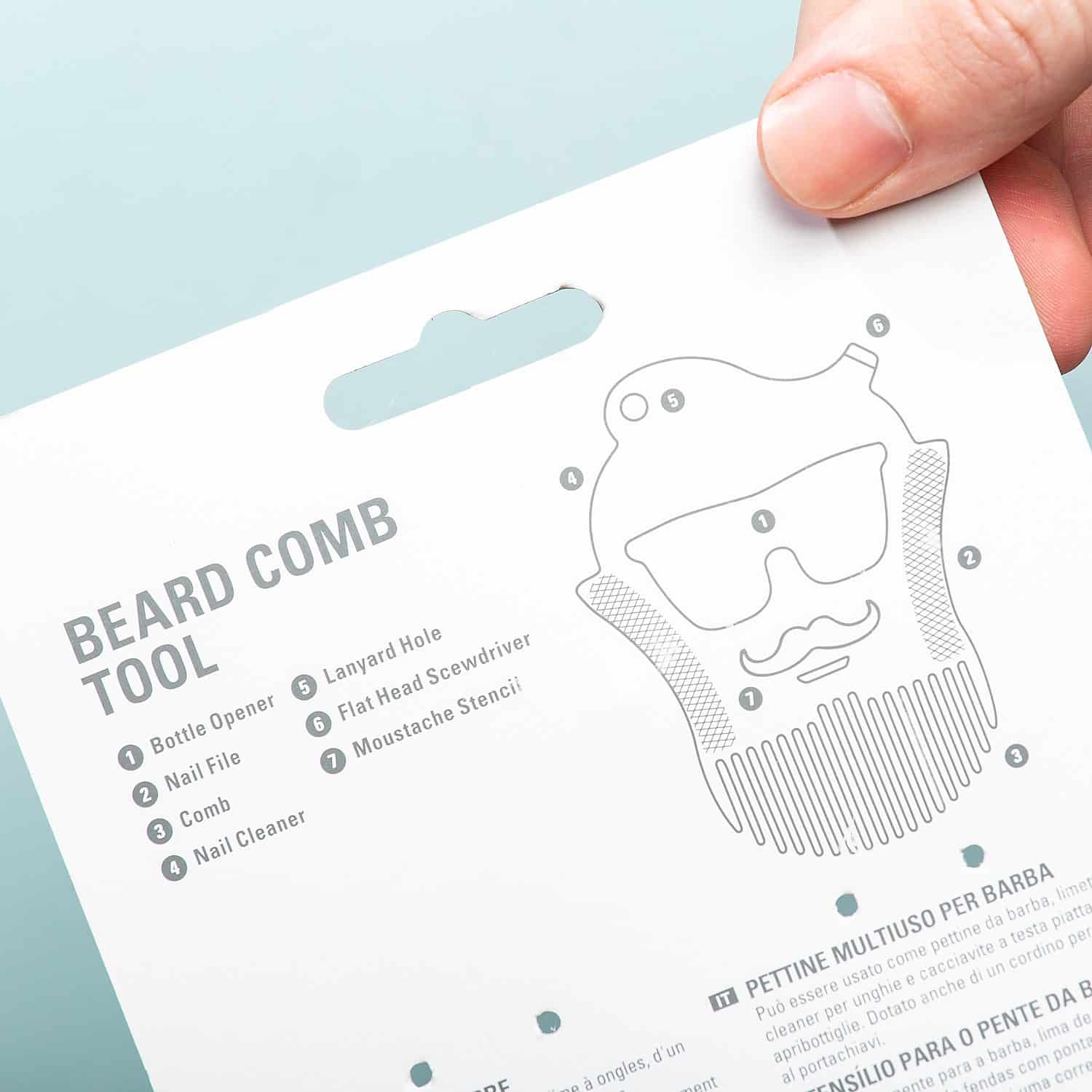 Baard multitool - extra afbeelding