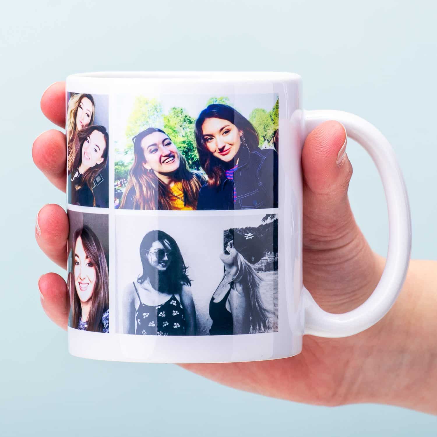 Gepersonaliseerde fotomok met zes afbeeldingen