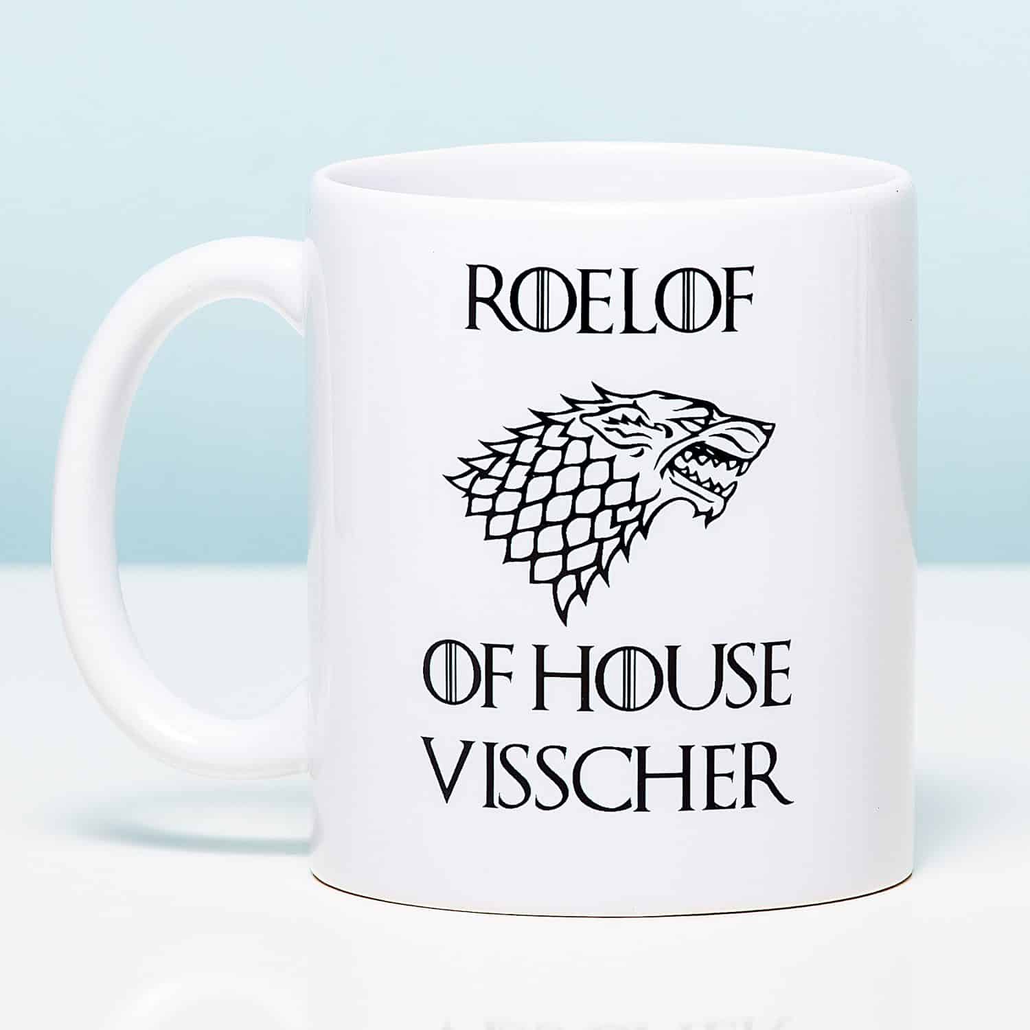 Gepersonaliseerde mok Game of Thrones House of