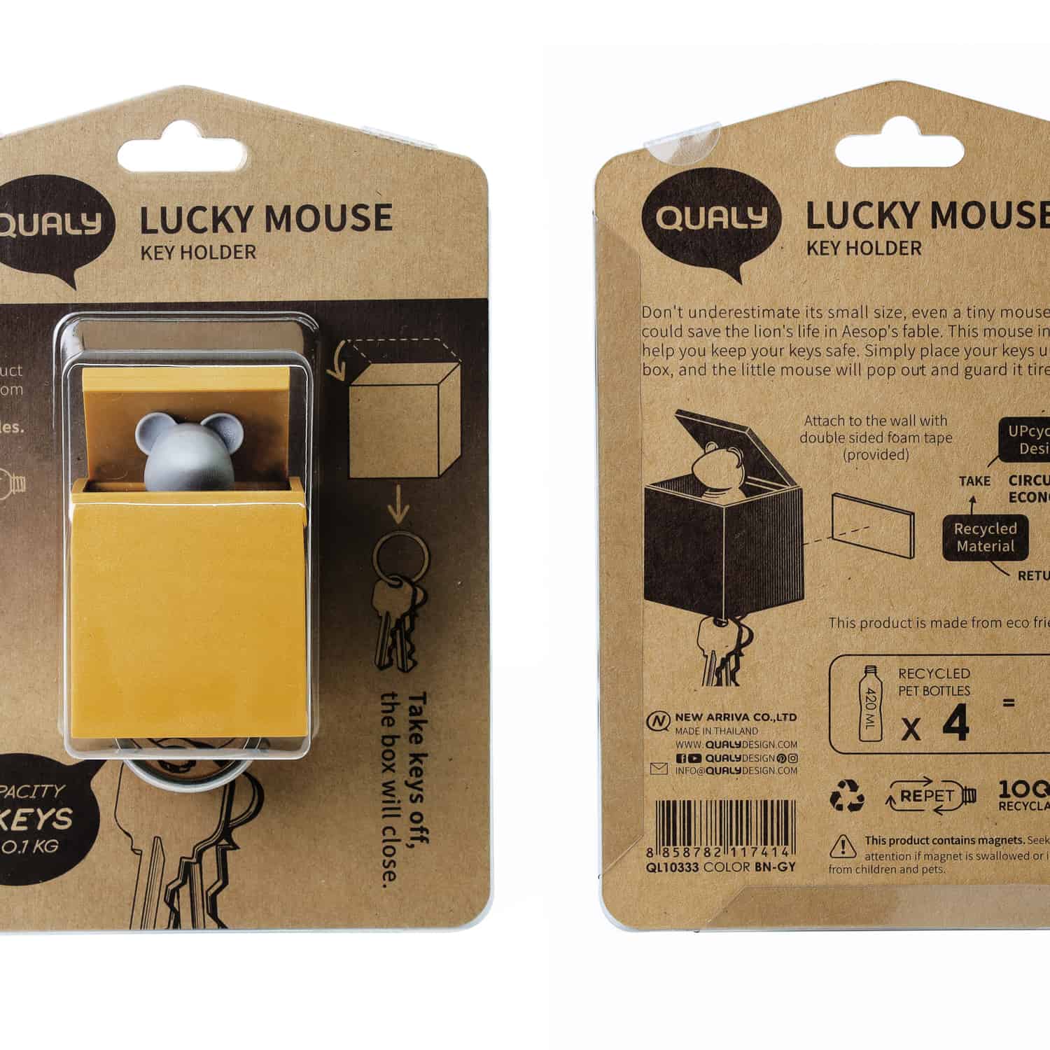 Lucky Mouse sleutelhouder