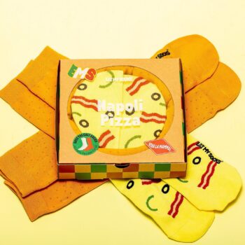 Napoli pizza sokken (set van 2)