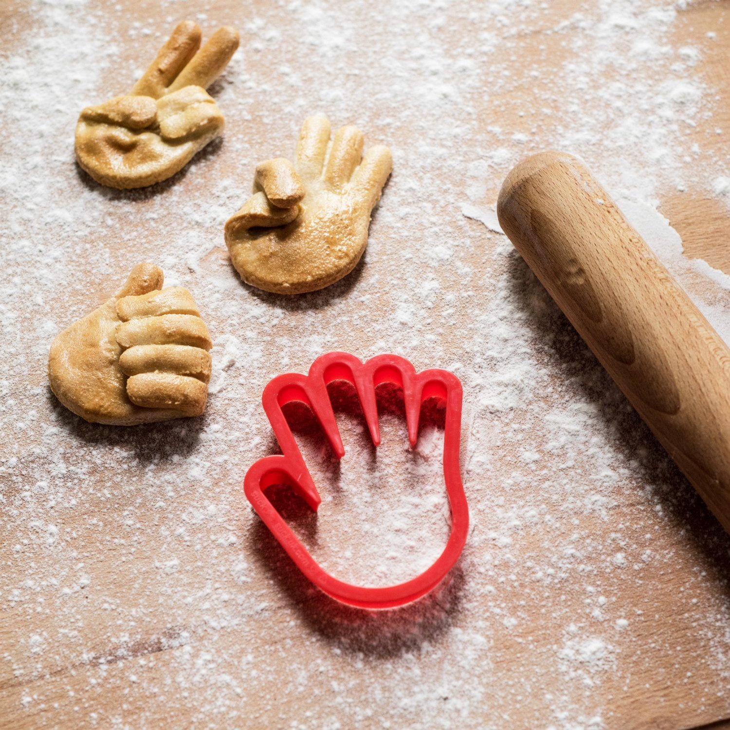 Hand koekjesvorm