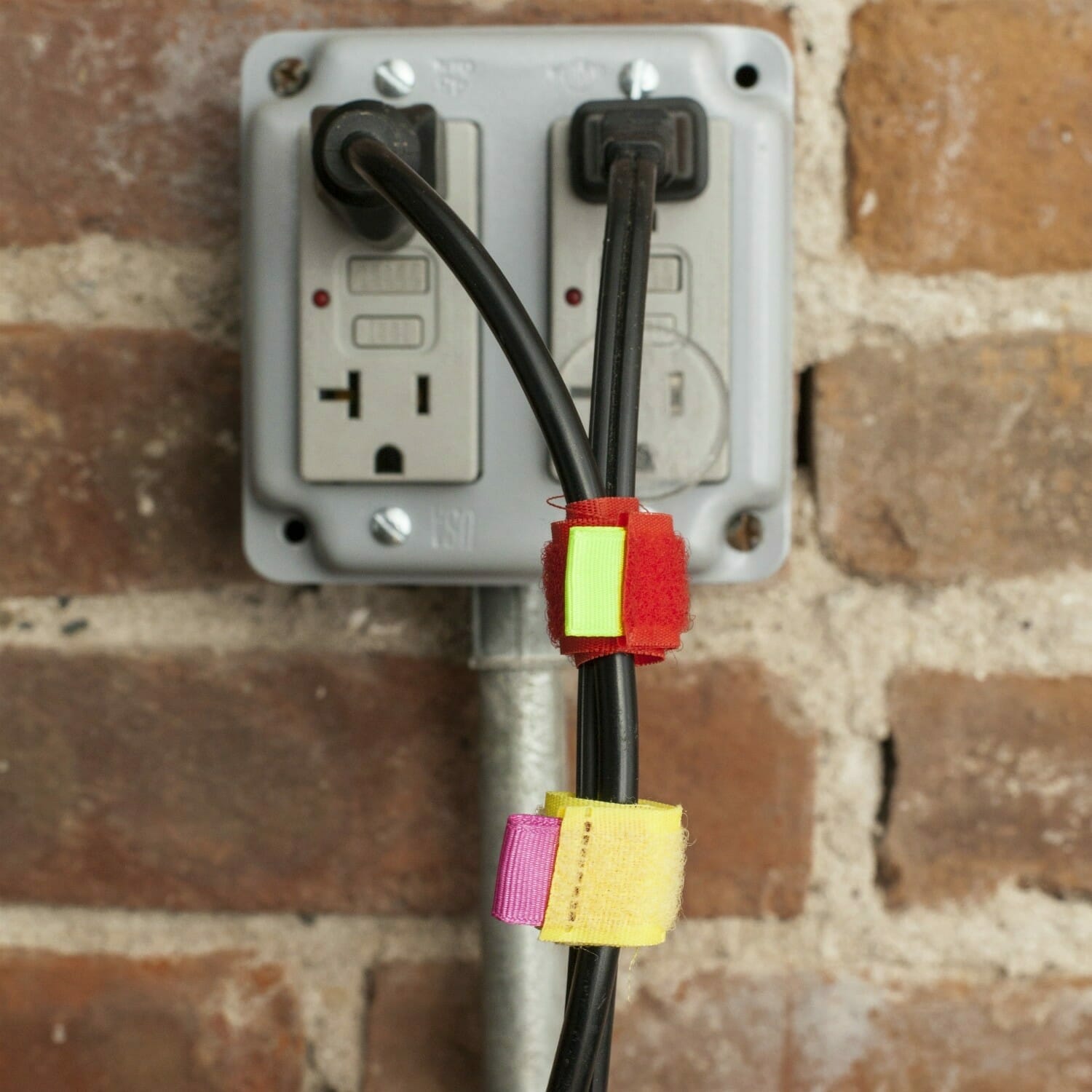 Kabelbinders Van Klittenband Set 8 huismerk kopen in de aanbieding