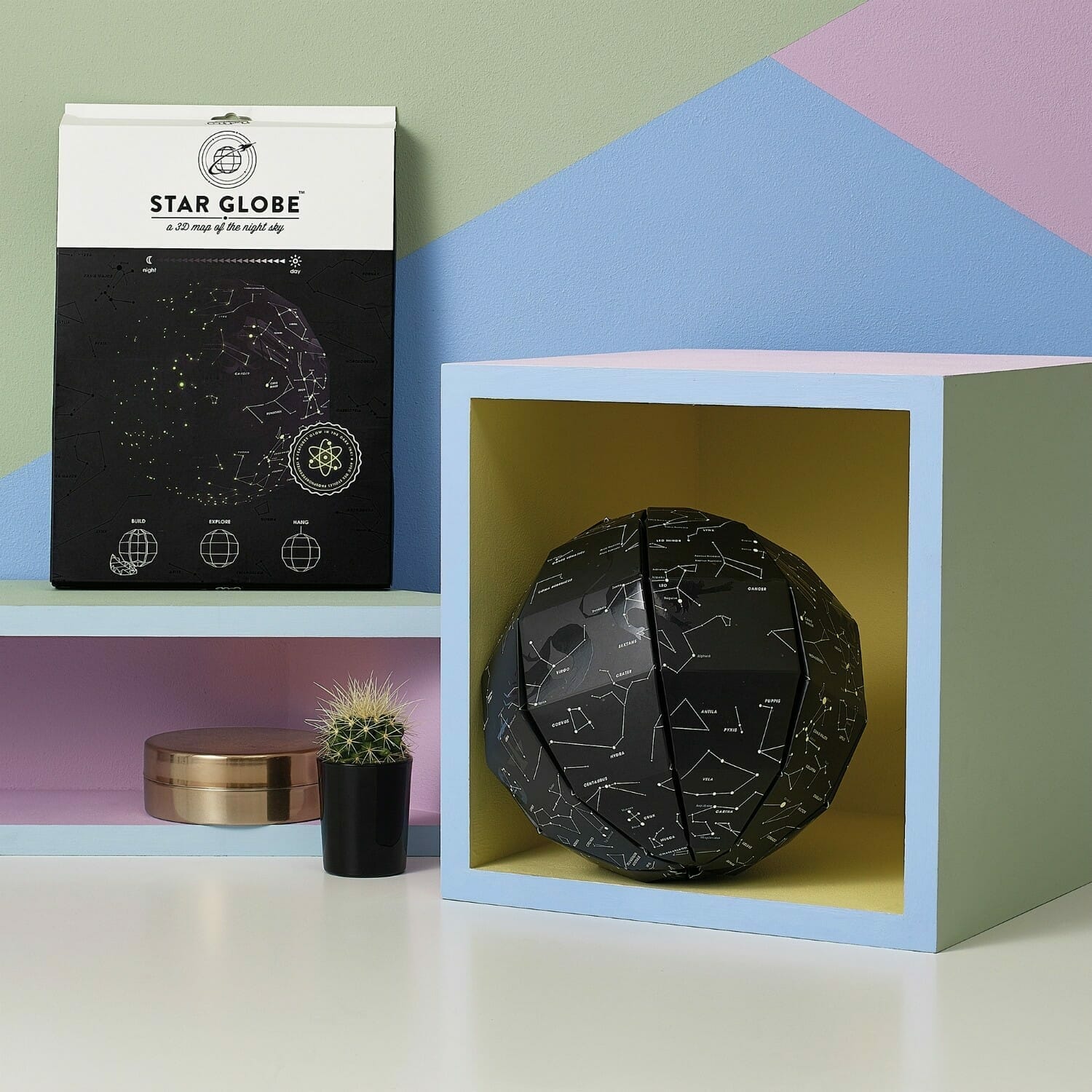 Glow In The Dark Sterrenhemel Wereldbol huismerk kopen in de aanbieding Glow In The Dark Sterrenhemel Wereldbol huismerk kopen in de aanbieding