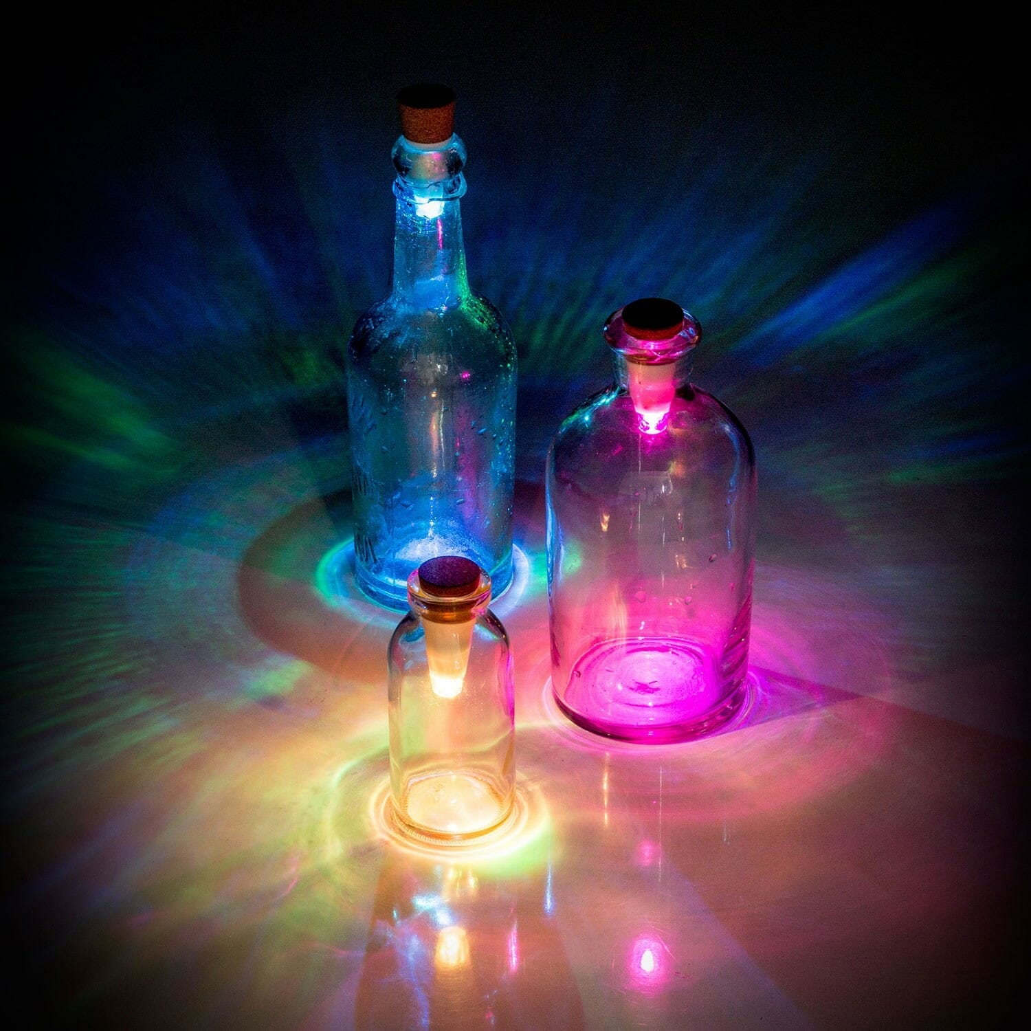 Flessen Licht - Multicolour